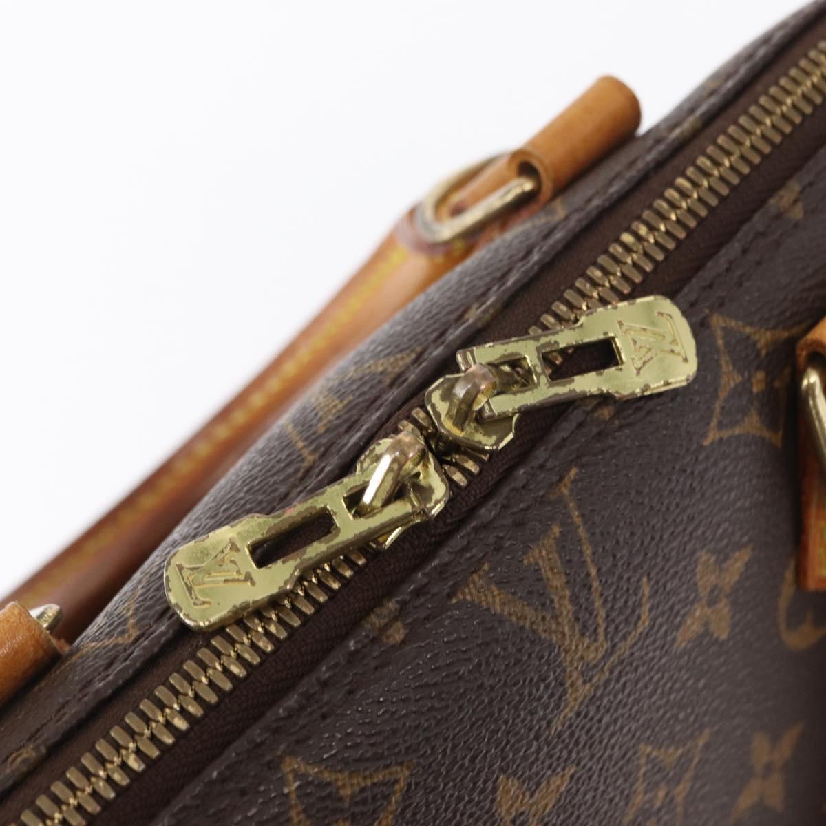 LOUIS VUITTON Monogram Alma Hand Bag M51130 LV Auth 152830