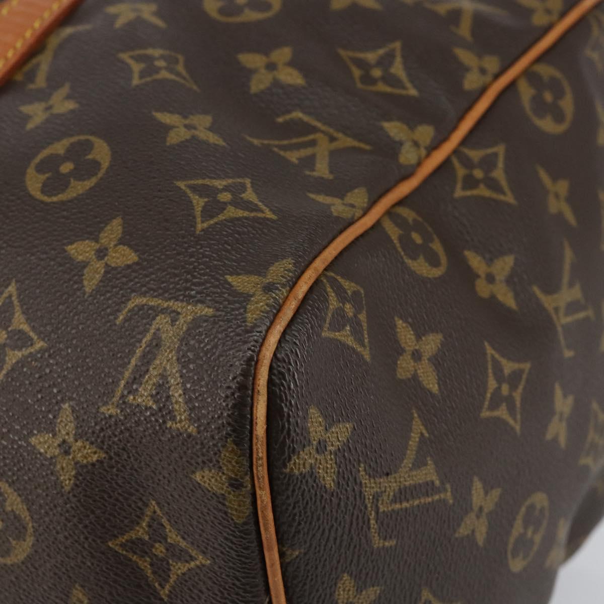 LOUIS VUITTON Monogram Sac Souple 35 Boston Bag M41626 LV Auth 152839A