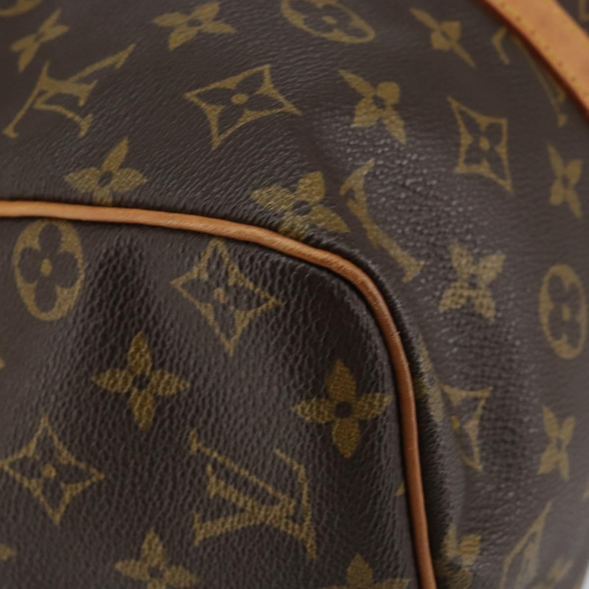LOUIS VUITTON Monogram Sac Souple 35 Boston Bag M41626 LV Auth 152839