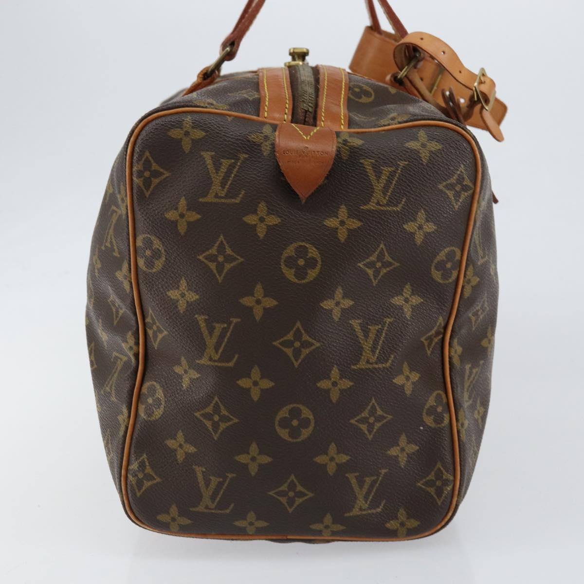 LOUIS VUITTON Monogram Sac Souple 35 Boston Bag M41626 LV Auth 152839