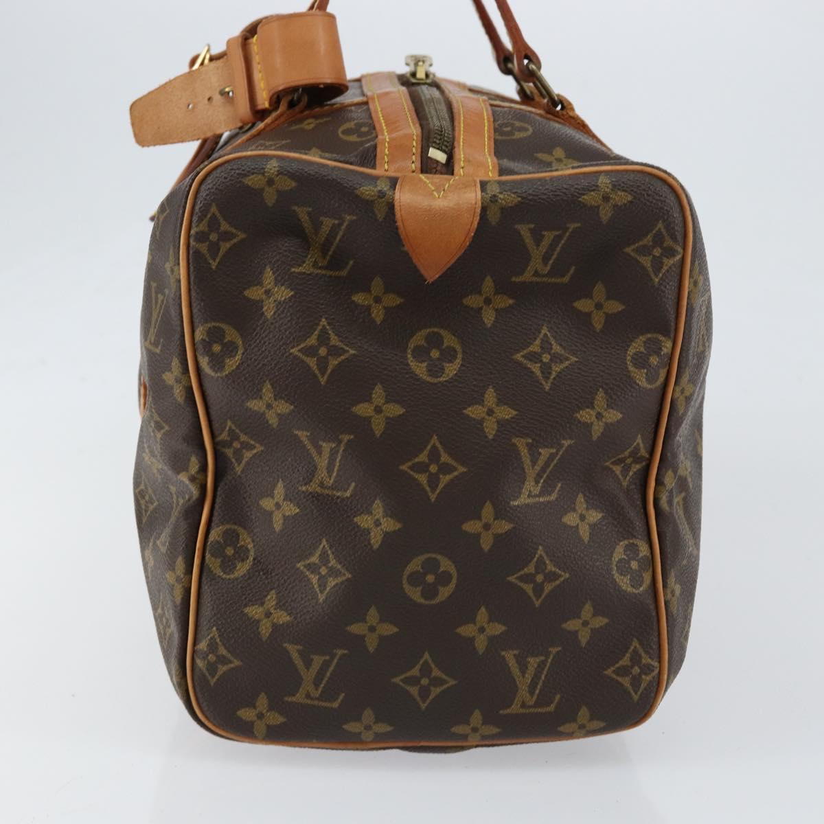 LOUIS VUITTON Monogram Sac Souple 35 Boston Bag M41626 LV Auth 152839A