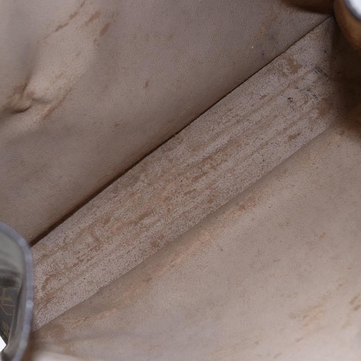 LOUIS VUITTON Monogram Sac Plat Hand Bag M51140 LV Auth 152846