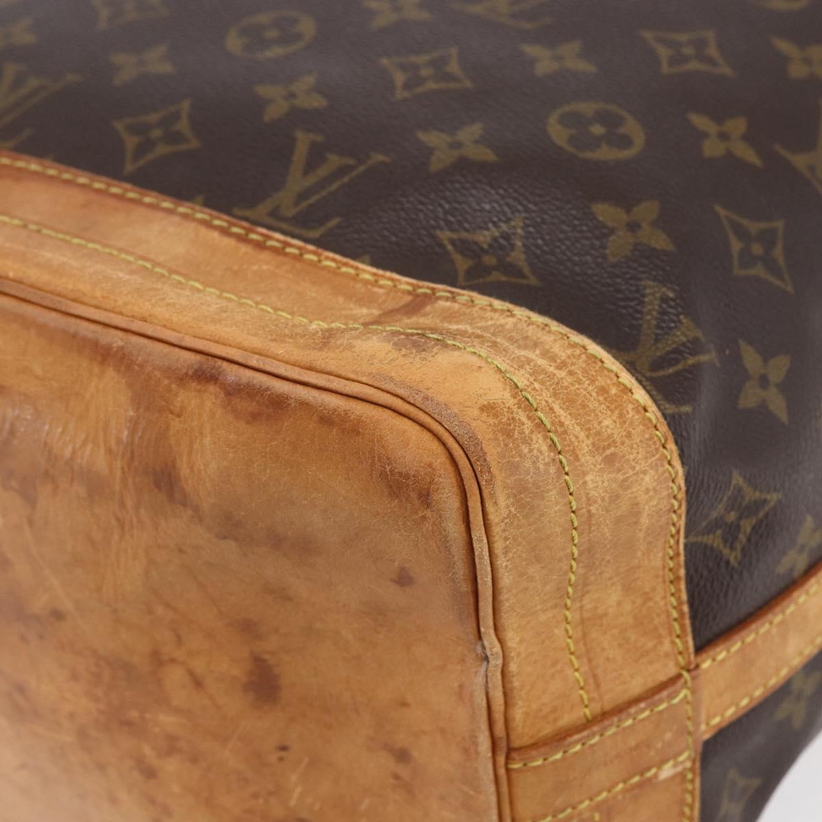LOUIS VUITTON Monogram Noe Shoulder Bag M42224 LV Auth 152847