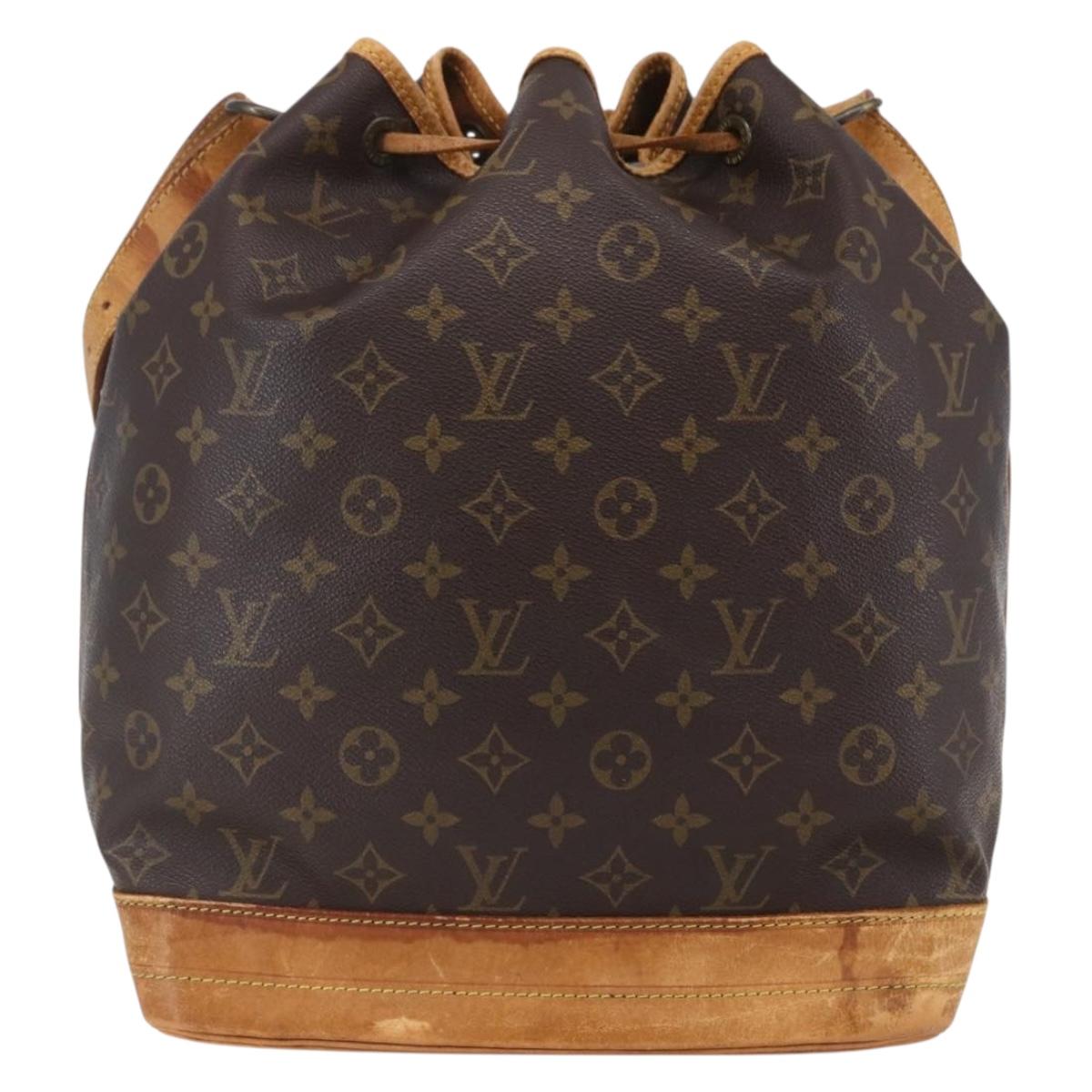 LOUIS VUITTON Monogram Noe Shoulder Bag M42224 LV Auth 152847