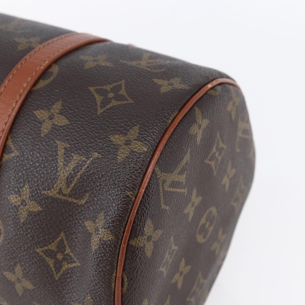 LOUIS VUITTON Monogram Papillon 30 Hand Bag M51385 LV Auth 152848