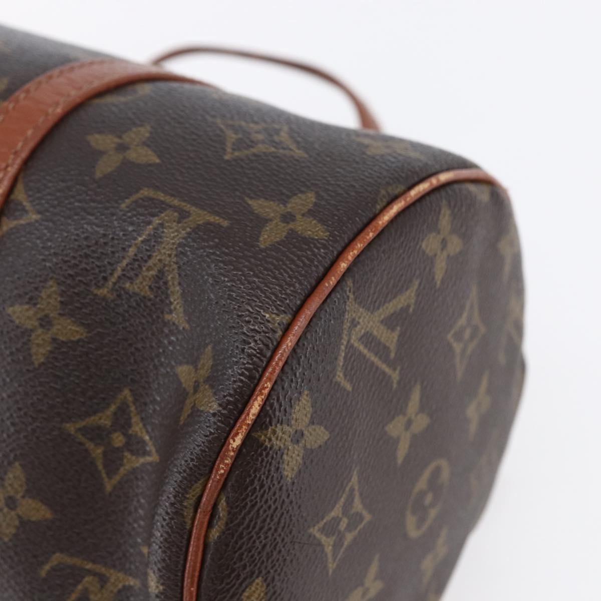 LOUIS VUITTON Monogram Papillon 30 Hand Bag M51385 LV Auth 152848