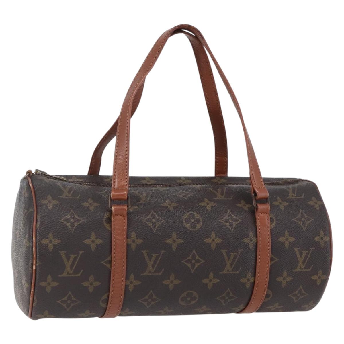 LOUIS VUITTON Monogram Papillon 30 Hand Bag M51385 LV Auth 152848