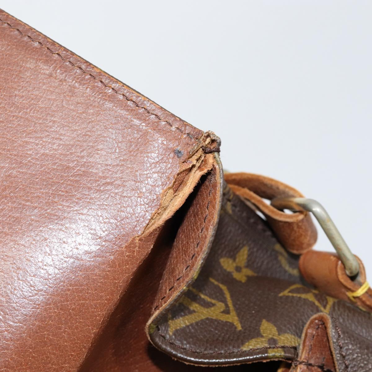 LOUIS VUITTON Monogram Cartouchiere MM Shoulder Bag M51253 LV Auth 152857