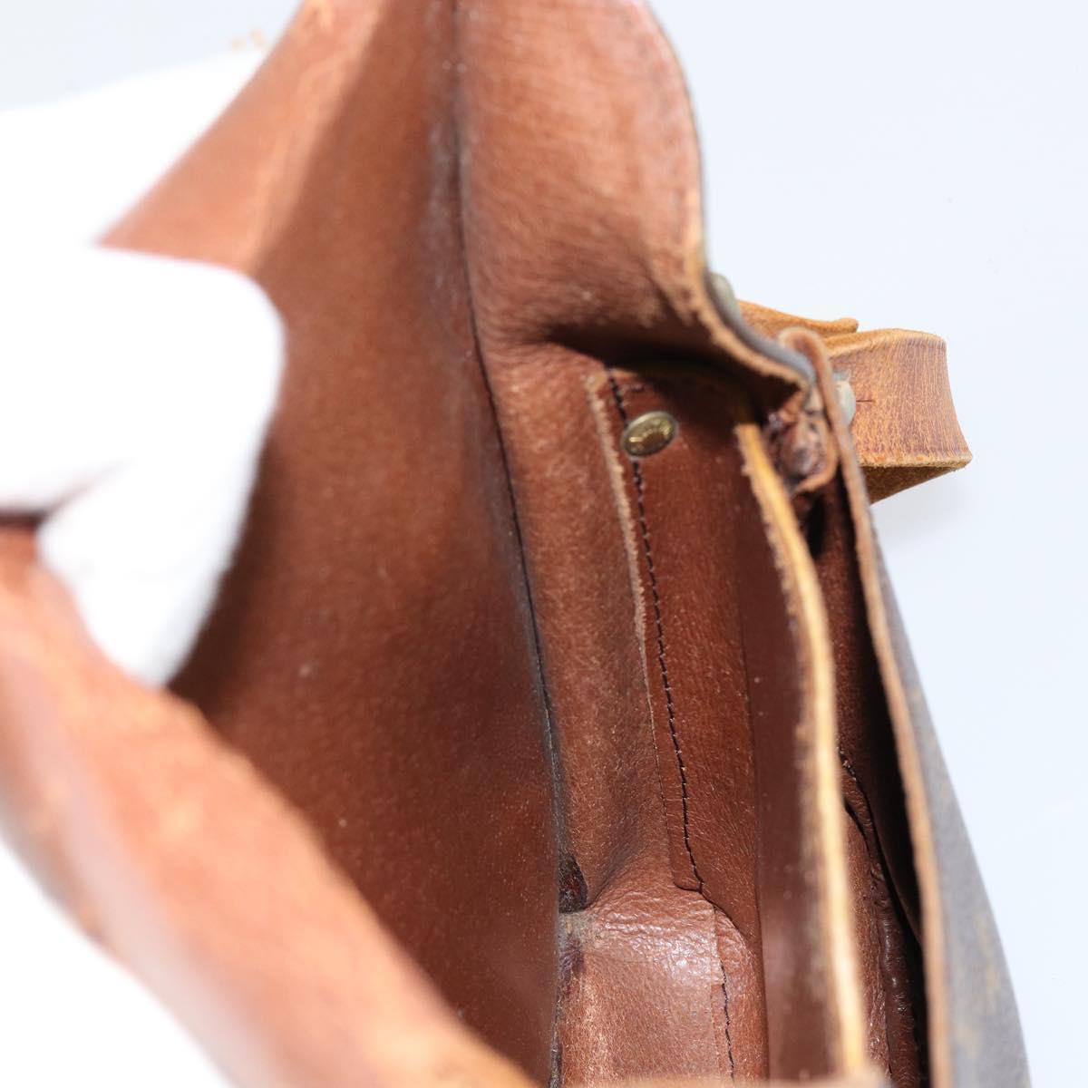 LOUIS VUITTON Monogram Cartouchiere MM Shoulder Bag M51253 LV Auth 152857