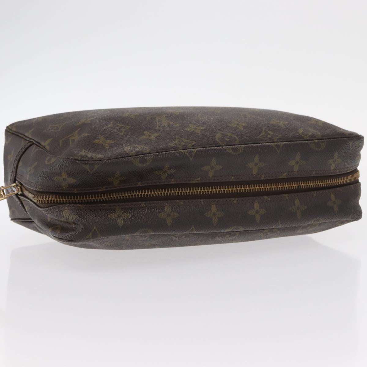 LOUIS VUITTON Monogram Trousse Toilette 28 Clutch Bag M47522 LV Auth 152858