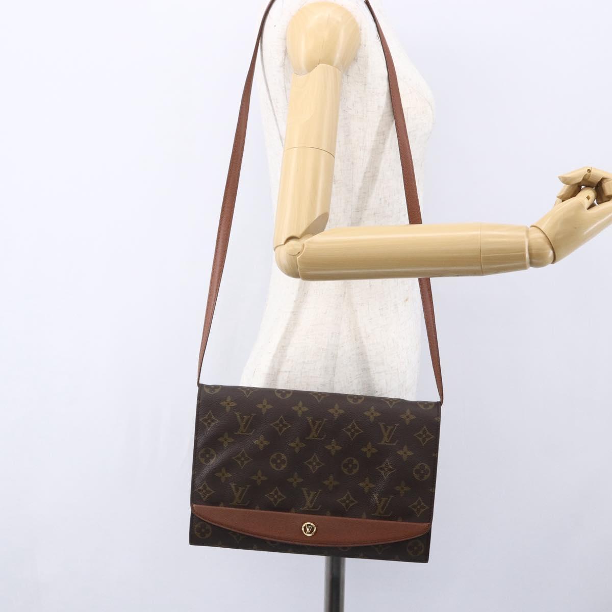 LOUIS VUITTON Monogram Bordeaux 27 Shoulder Bag M51797 LV Auth 152863