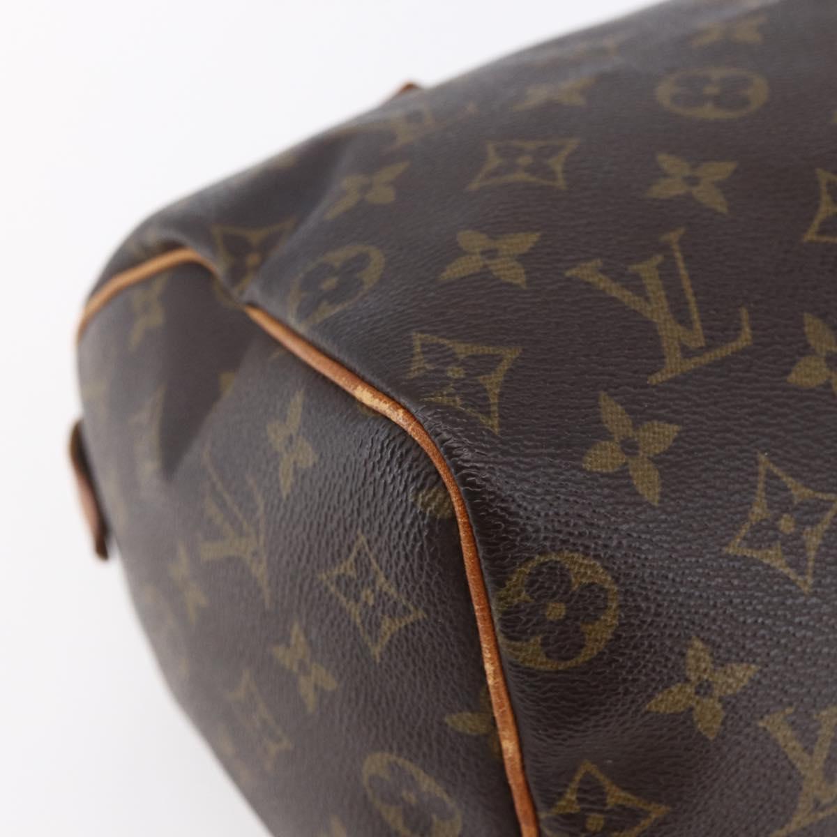 LOUIS VUITTON Monogram Speedy 25 Hand Bag M41528 LV Auth 152864