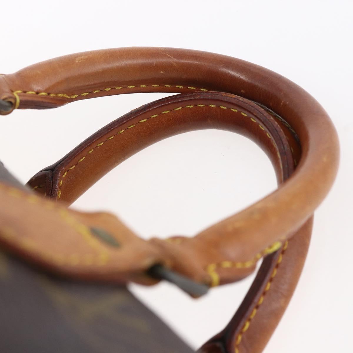 LOUIS VUITTON Monogram Speedy 25 Hand Bag M41528 LV Auth 152864