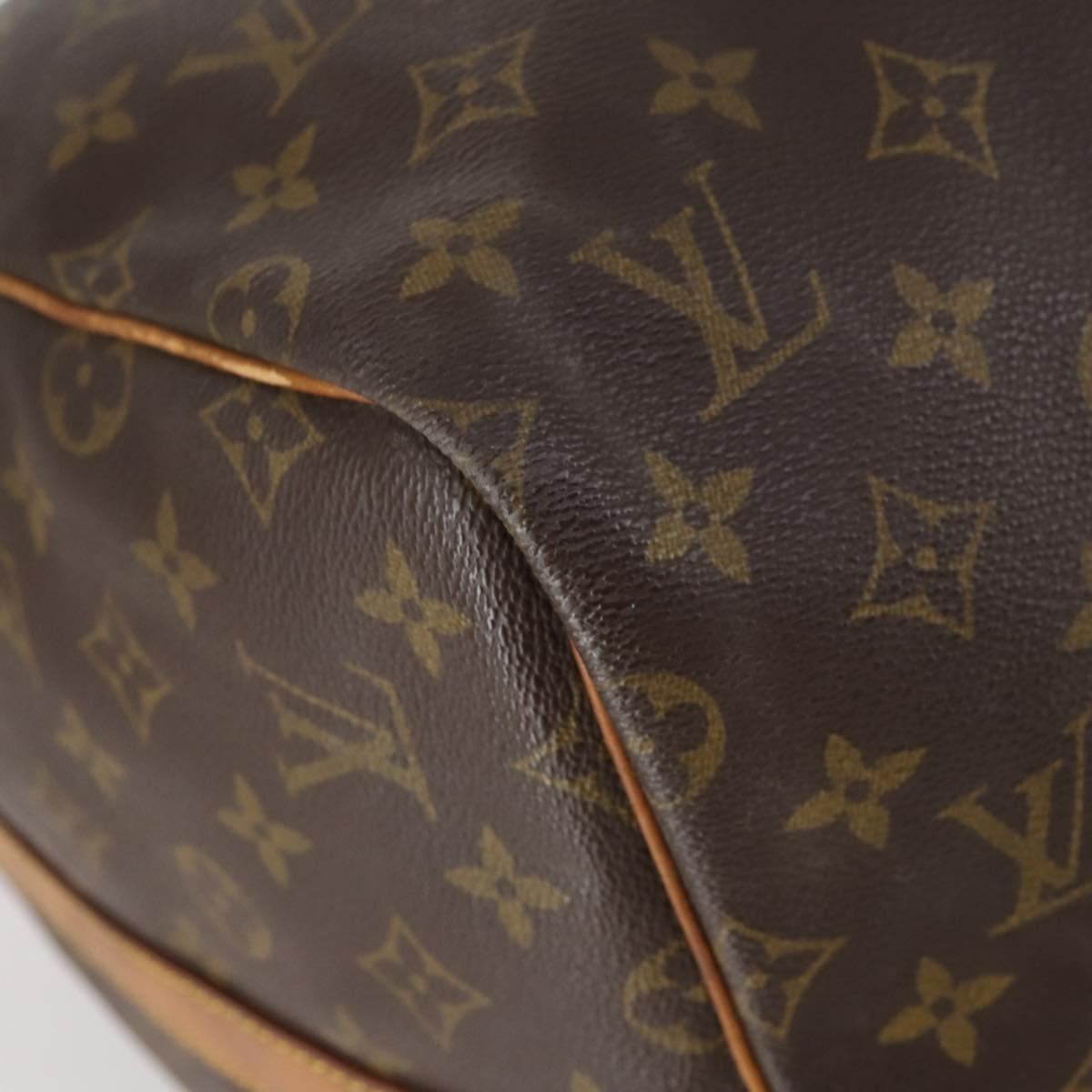 LOUIS VUITTON Monogram Keepall Bandouliere 55 Boston Bag M41414 LV Auth 152867