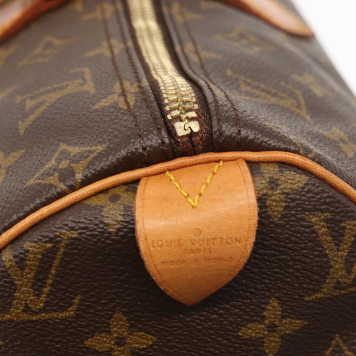 LOUIS VUITTON Monogram Speedy 40 Hand Bag M41522 LV Auth 152868