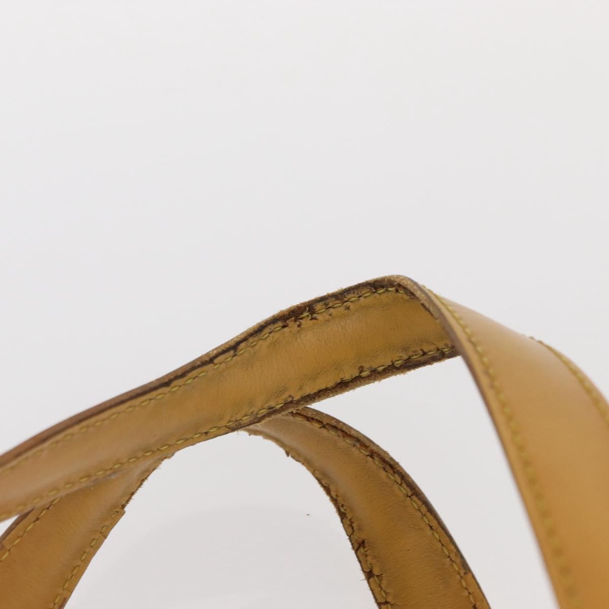 LOUIS VUITTON Epi Saint Jacques Hand Bag Yellow M52279 LV Auth 152871