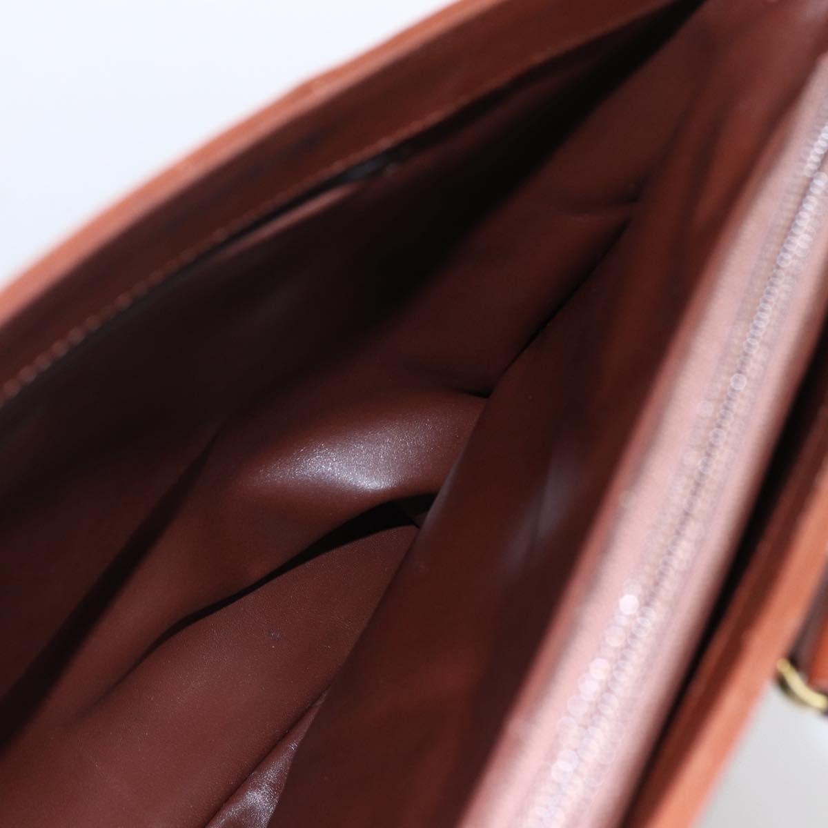 Burberrys Nova Check Tote Bag PVC Leather Green Gold Auth 152895