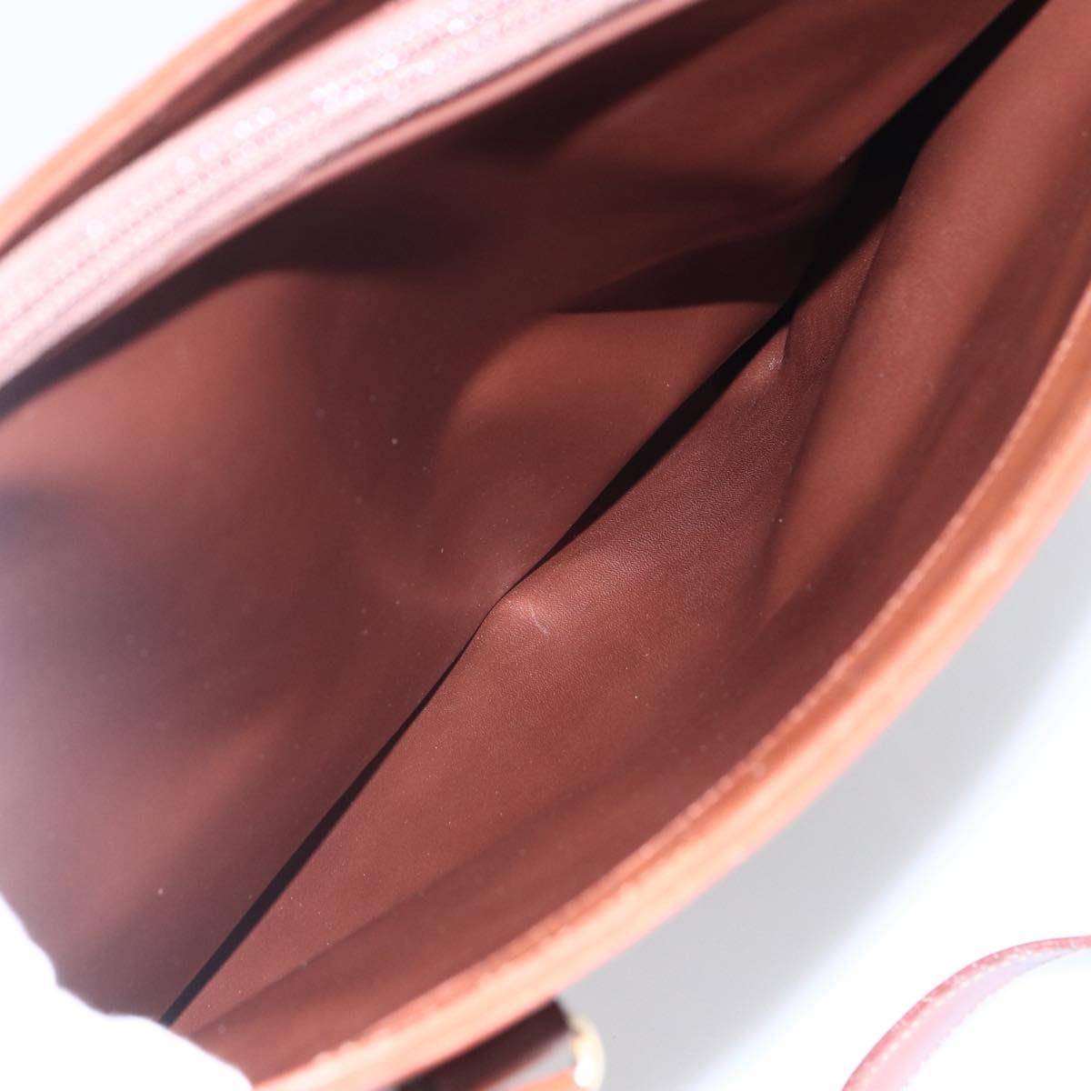 Burberrys Nova Check Tote Bag PVC Leather Green Gold Auth 152895