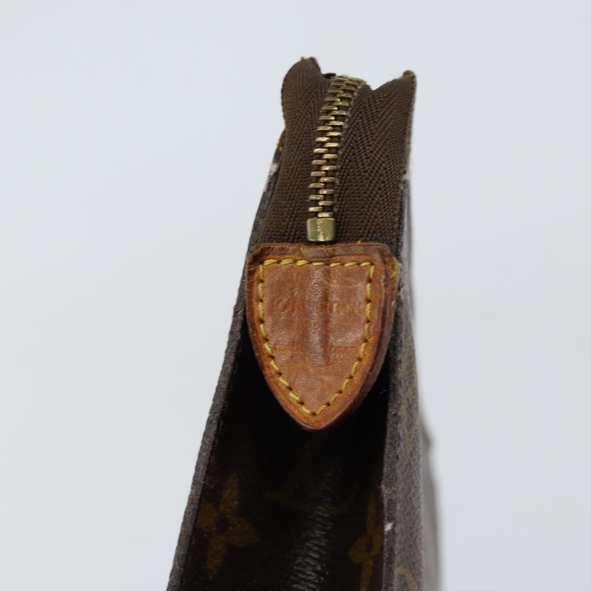 LOUIS VUITTON Monogram Poche Toilette 26 Pouch M47542 LV Auth 152912