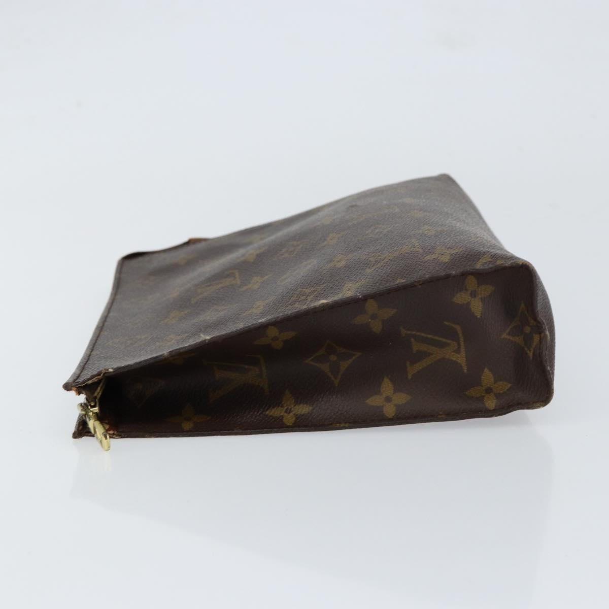 LOUIS VUITTON Monogram Poche Toilette 26 Pouch M47542 LV Auth 152912