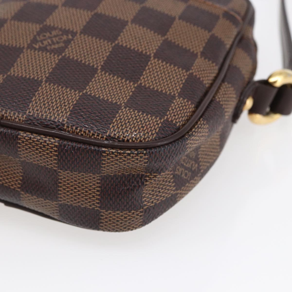 LOUIS VUITTON Damier Ebene Lift Shoulder Bag N60009 LV Auth 152915V