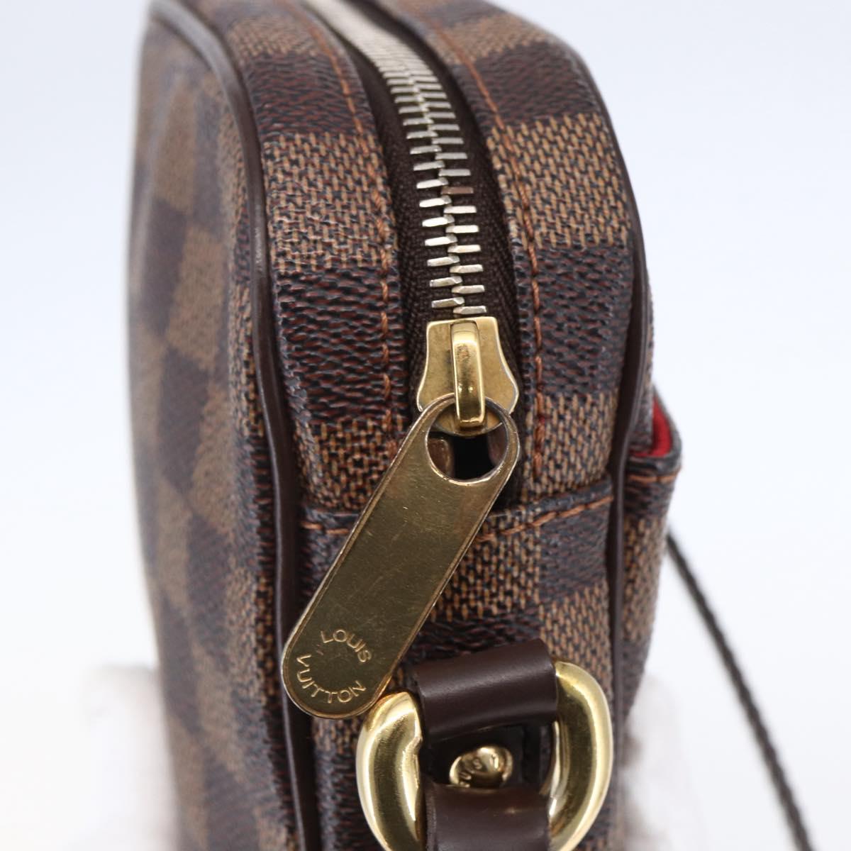 LOUIS VUITTON Damier Ebene Lift Shoulder Bag N60009 LV Auth 152915V