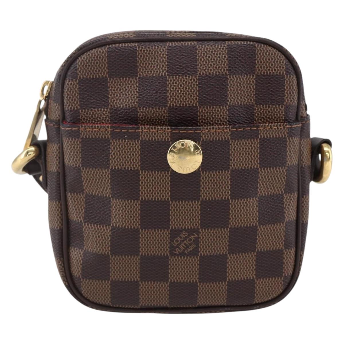 LOUIS VUITTON Damier Ebene Lift Shoulder Bag N60009 LV Auth 152915V