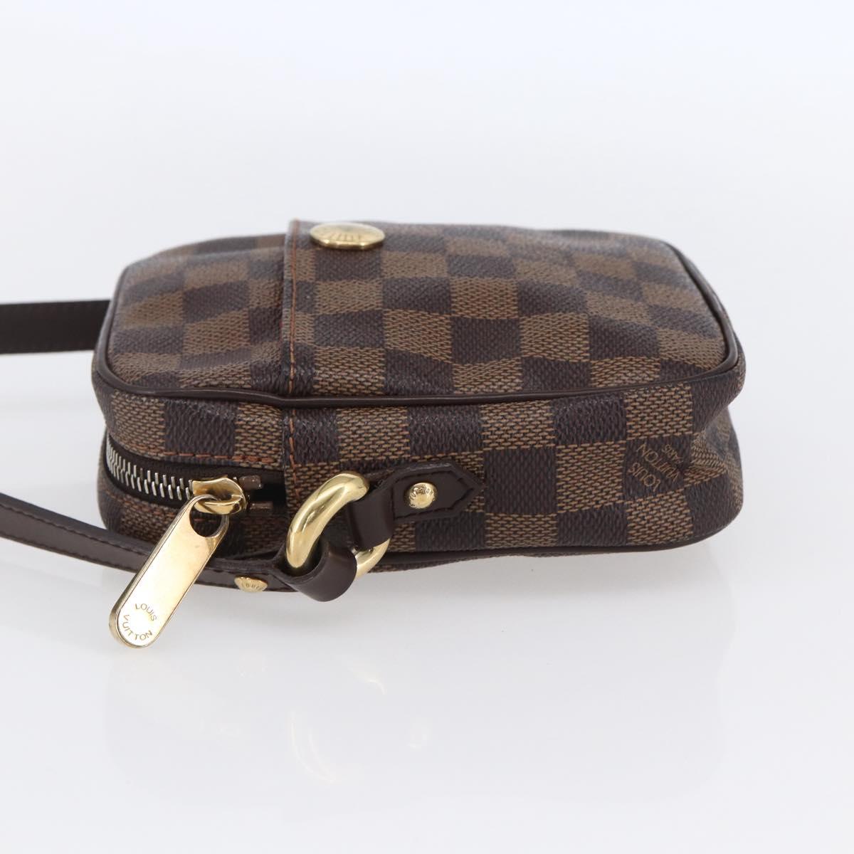 LOUIS VUITTON Damier Ebene Lift Shoulder Bag N60009 LV Auth 152915V