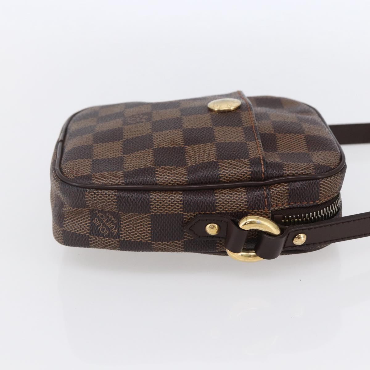 LOUIS VUITTON Damier Ebene Lift Shoulder Bag N60009 LV Auth 152915V