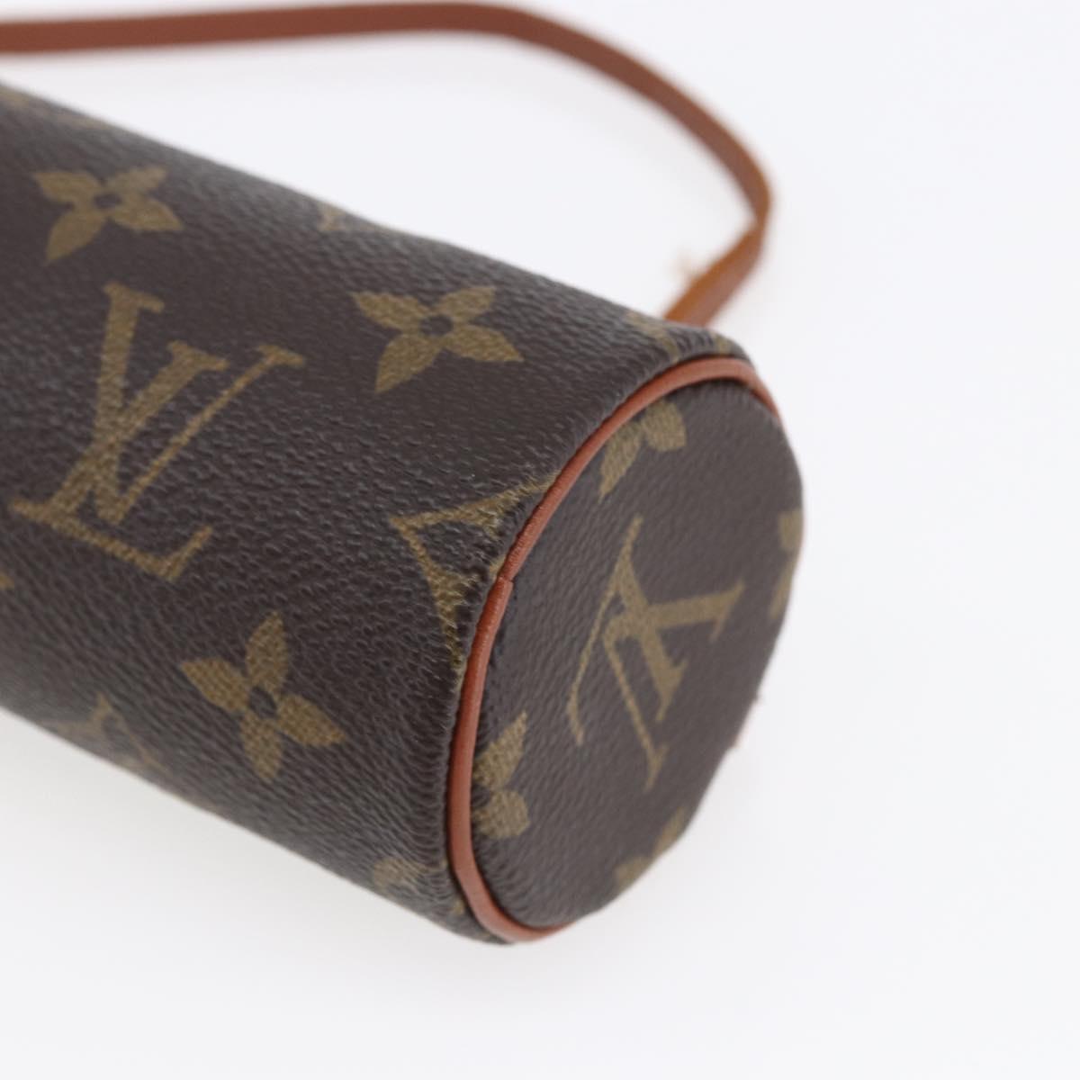 LOUIS VUITTON Monogram Papillon Pouch LV Auth 152917
