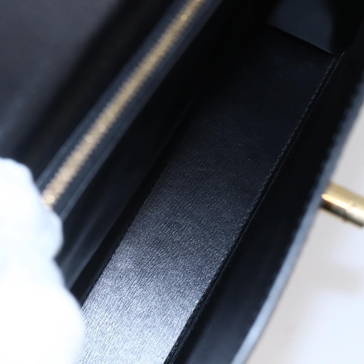 LOUIS VUITTON Epi Malesherbes Hand Bag Black M52372 LV Auth 152926