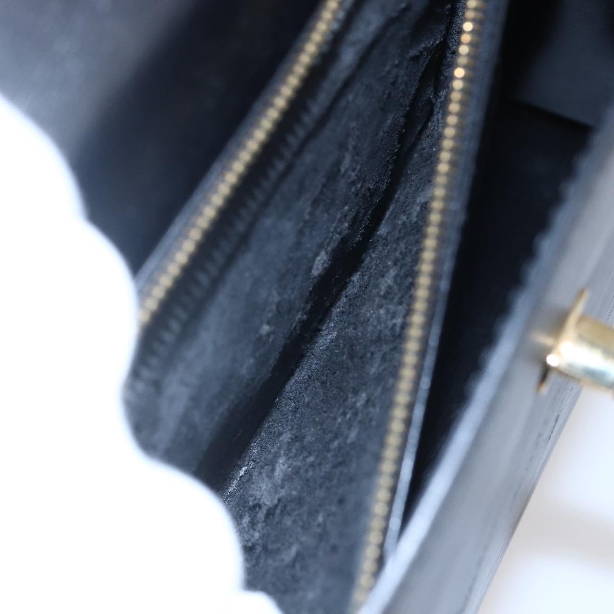 LOUIS VUITTON Epi Malesherbes Hand Bag Black M52372 LV Auth 152926