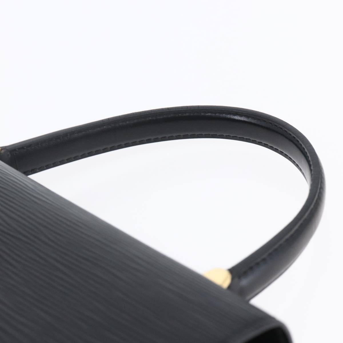 LOUIS VUITTON Epi Malesherbes Hand Bag Black M52372 LV Auth 152926