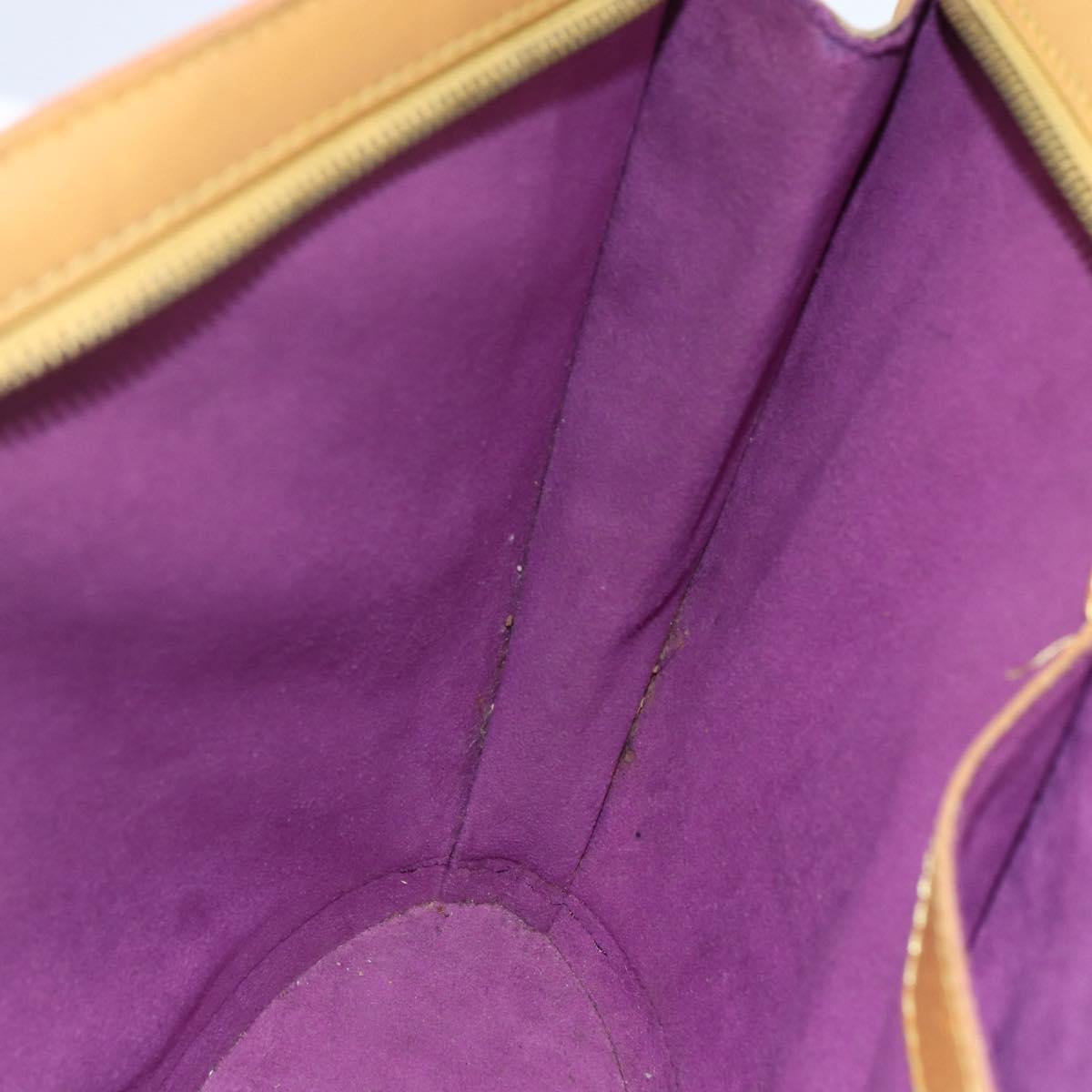 LOUIS VUITTON Epi Saint Jacques Hand Bag Yellow M52279 LV Auth 152931