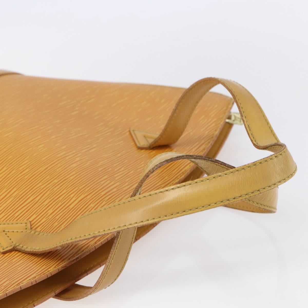 LOUIS VUITTON Epi Saint Jacques Hand Bag Yellow M52279 LV Auth 152931