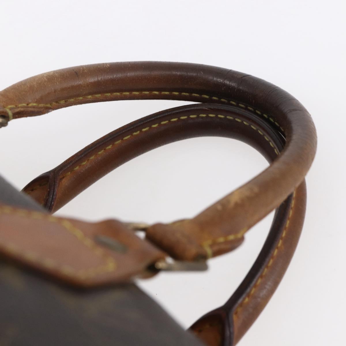 LOUIS VUITTON Monogram Speedy 25 Hand Bag M41528 LV Auth 152960