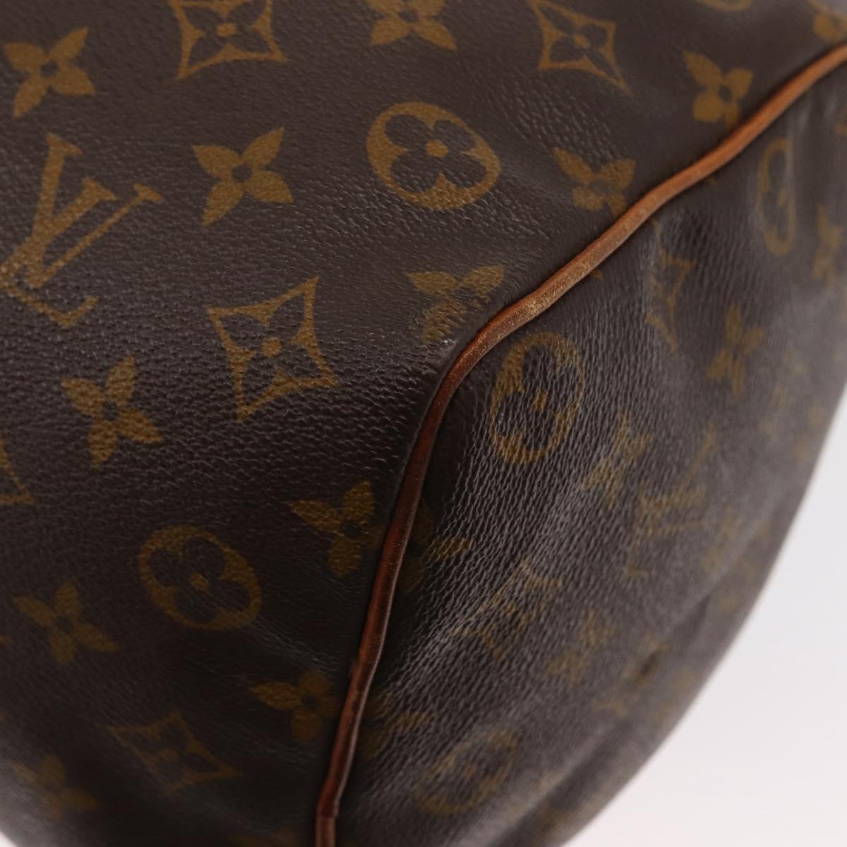 LOUIS VUITTON Monogram Speedy 35 Hand Bag M41524 LV Auth 152963
