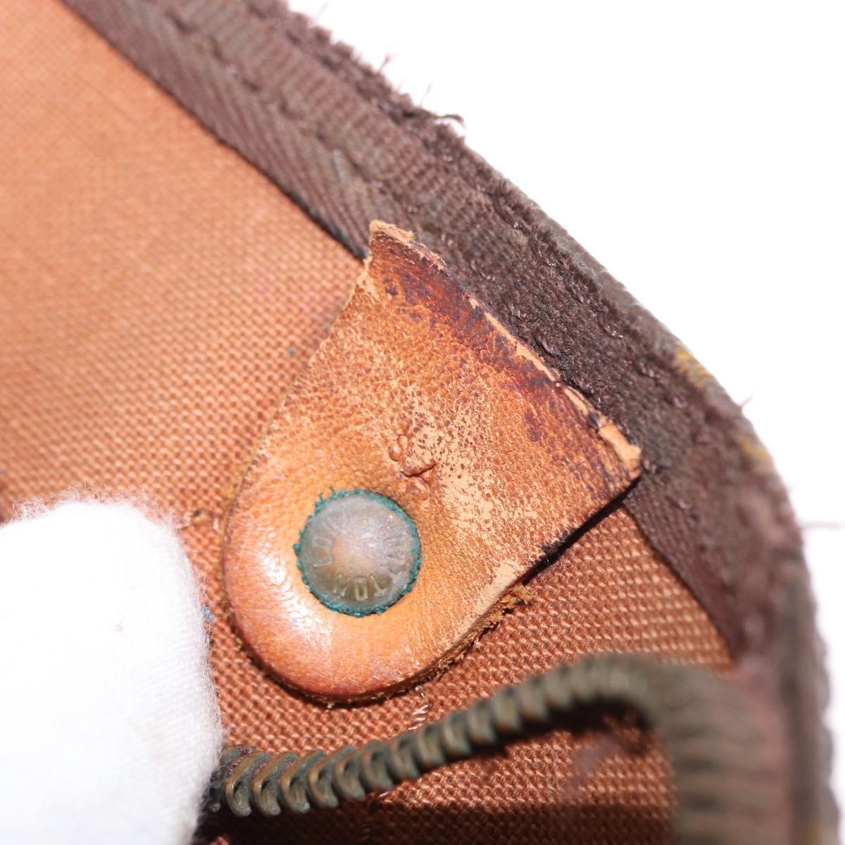 LOUIS VUITTON Monogram Speedy 35 Hand Bag M41524 LV Auth 152963