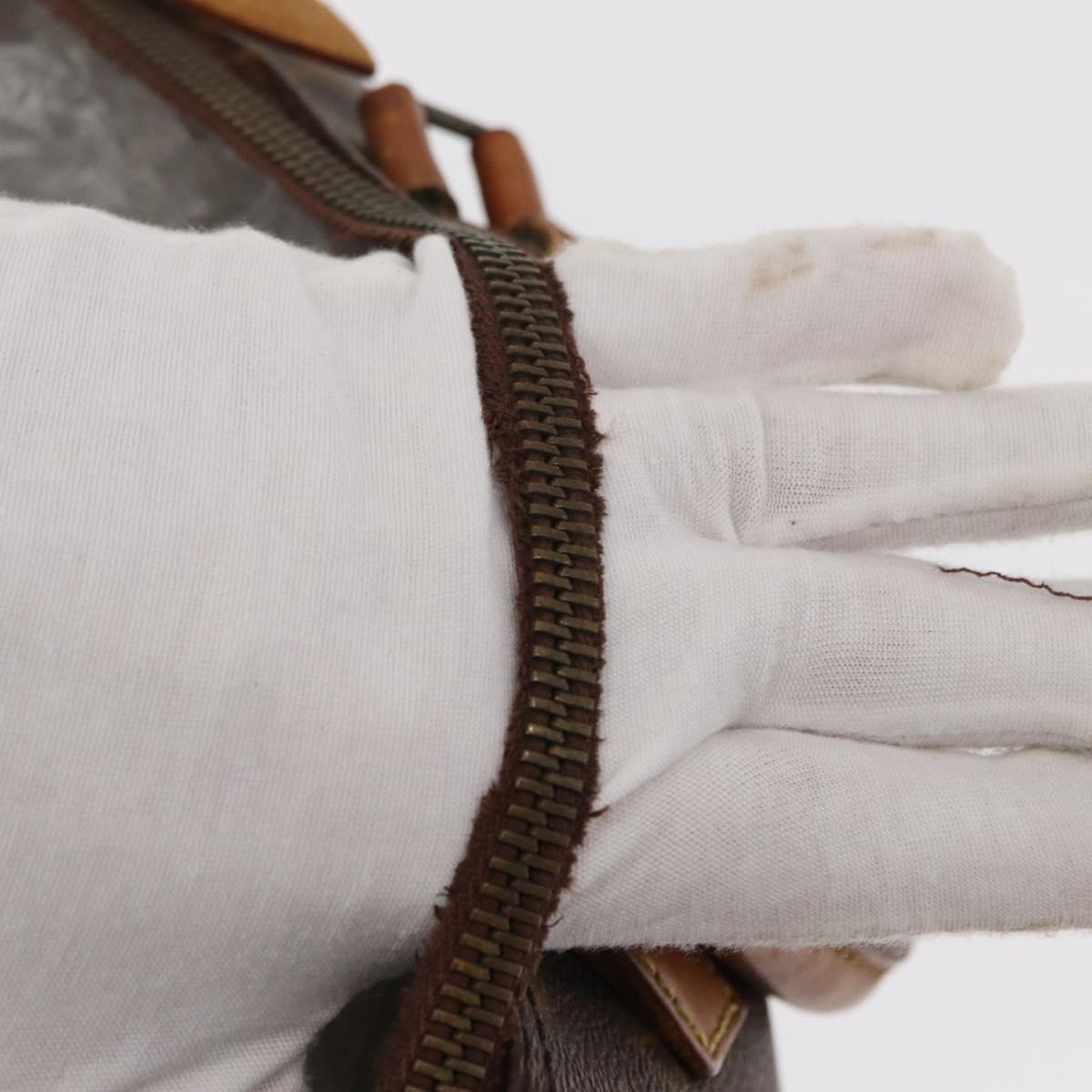 LOUIS VUITTON Monogram Speedy 35 Hand Bag M41524 LV Auth 152963