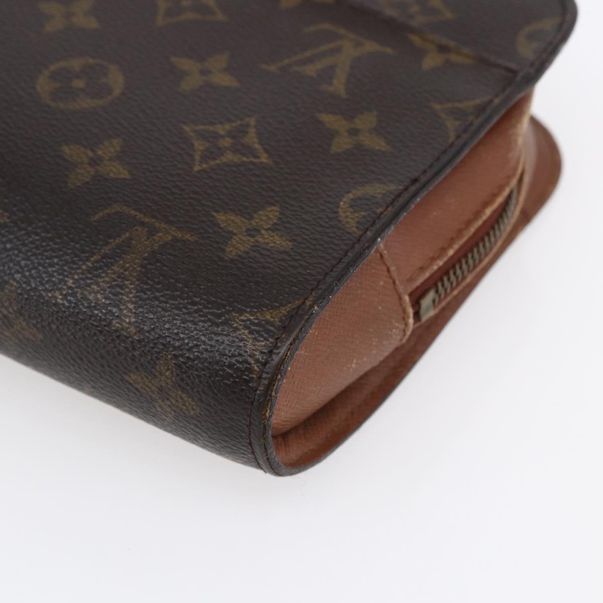 LOUIS VUITTON Monogram Orsay Clutch Bag M51790 LV Auth 152974