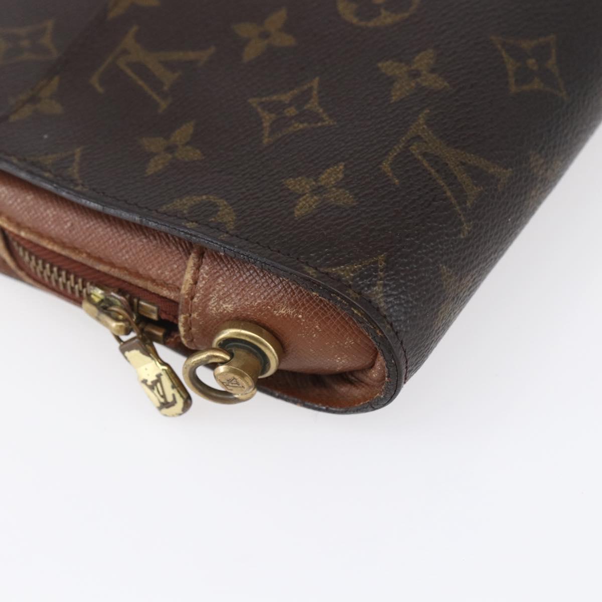 LOUIS VUITTON Monogram Orsay Clutch Bag M51790 LV Auth 152974