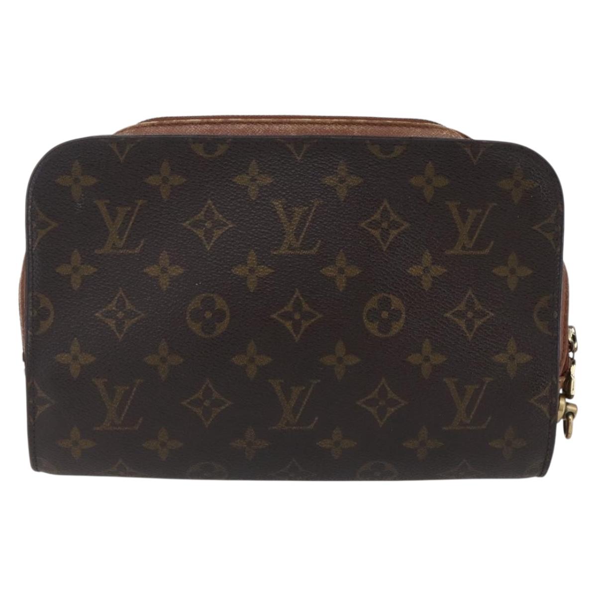 LOUIS VUITTON Monogram Orsay Clutch Bag M51790 LV Auth 152974