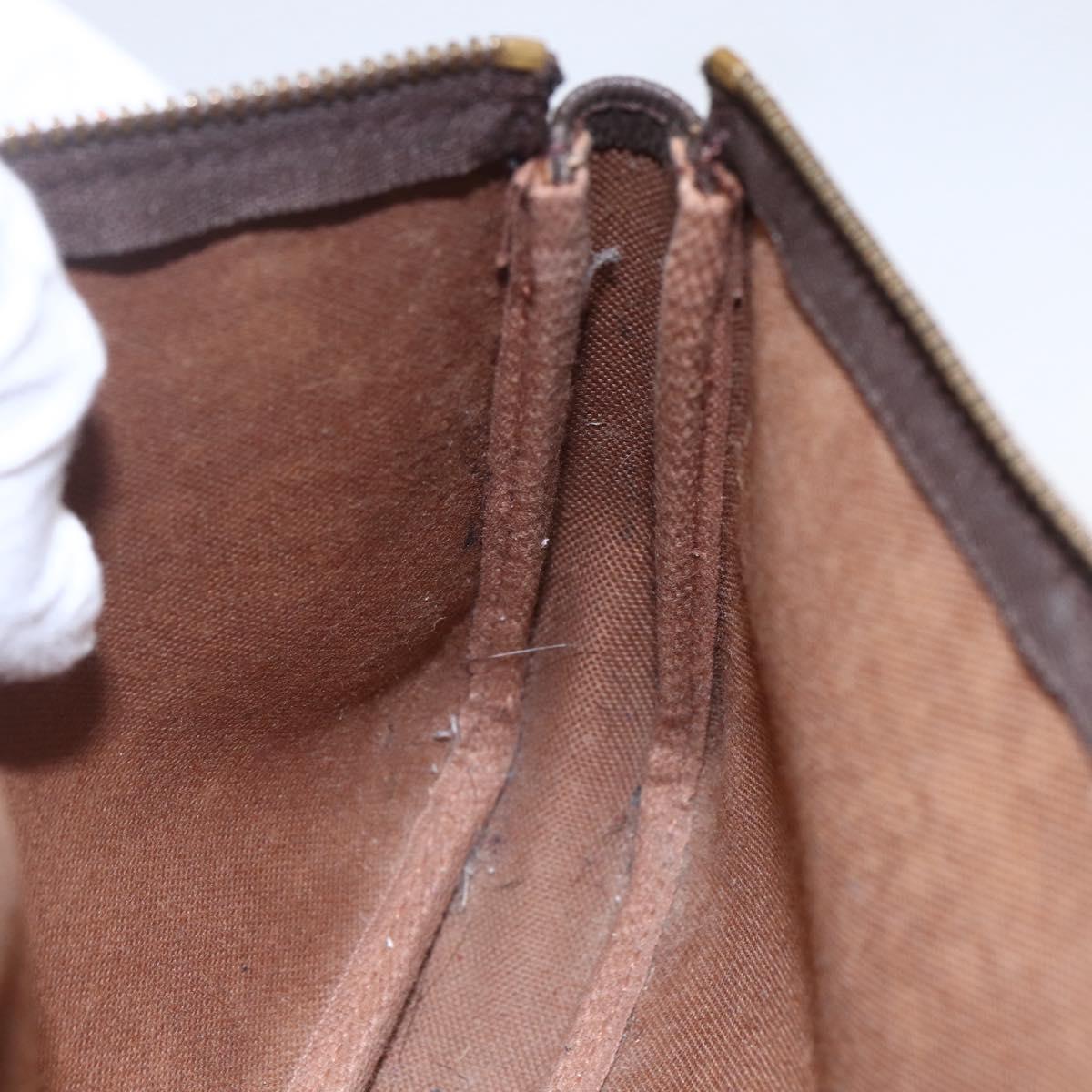 LOUIS VUITTON Monogram Pochette Accessoires Pouch M51980 LV Auth 152981