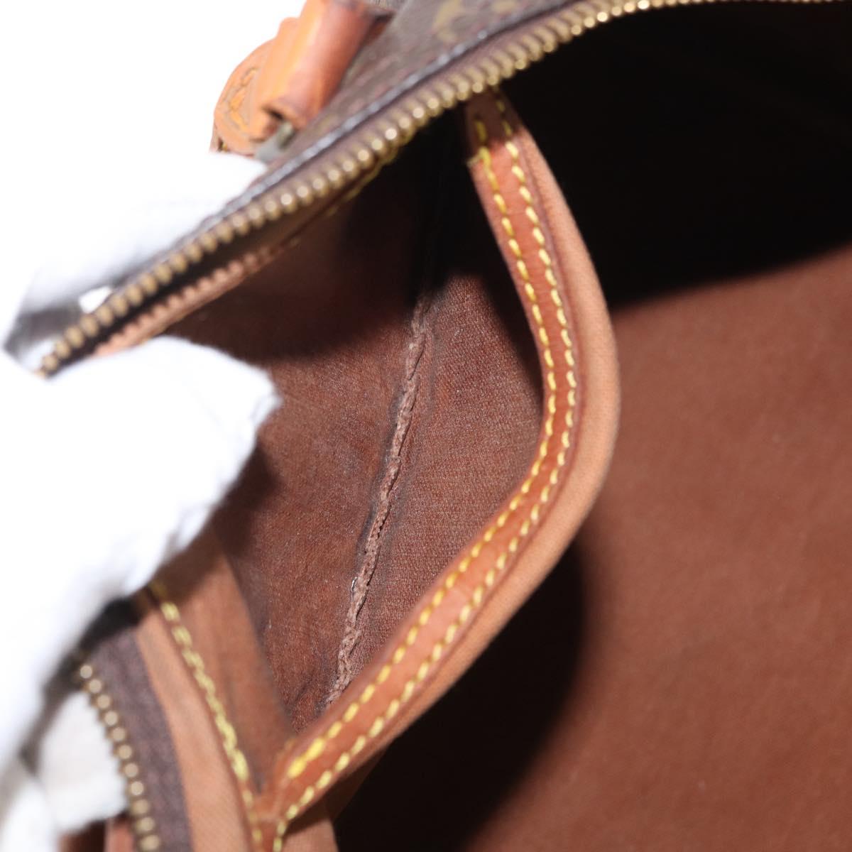 LOUIS VUITTON Monogram Speedy 35 Hand Bag M41524 LV Auth 152983