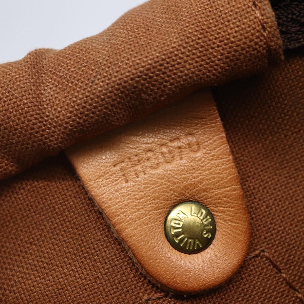 LOUIS VUITTON Monogram Speedy 30 Hand Bag M41526 LV Auth 152988