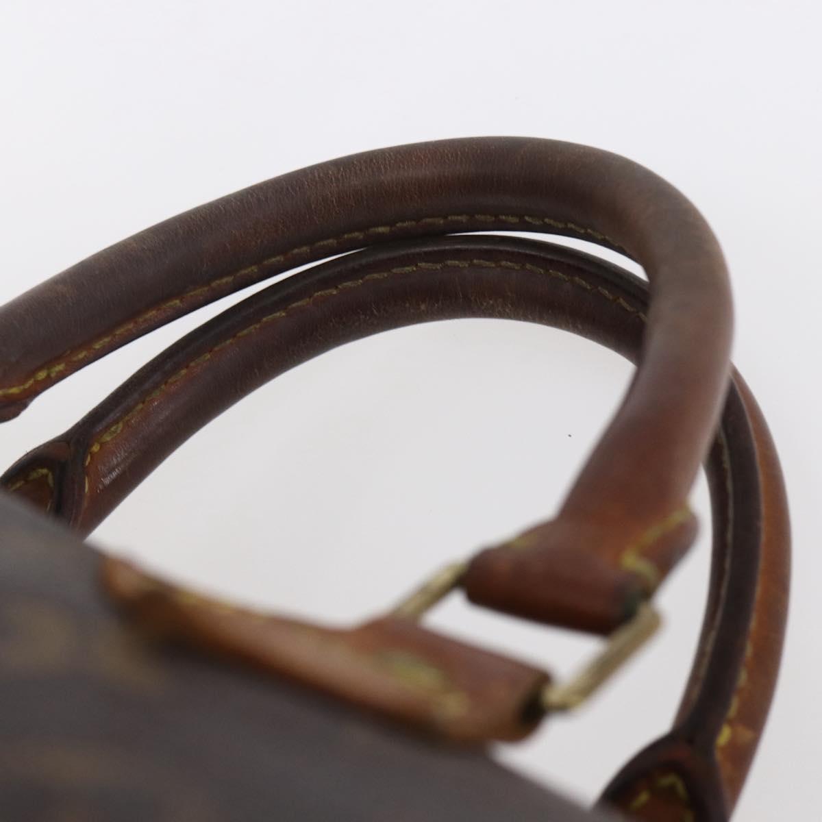 LOUIS VUITTON Monogram Speedy 30 Hand Bag M41526 LV Auth 152988