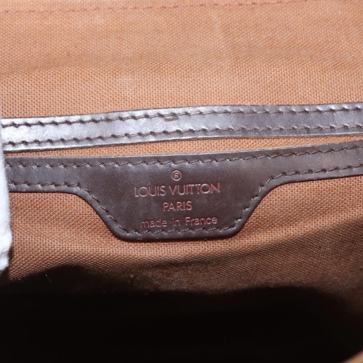 LOUIS VUITTON Damier Ebene Soho Backpack N51132 LV Auth 153022