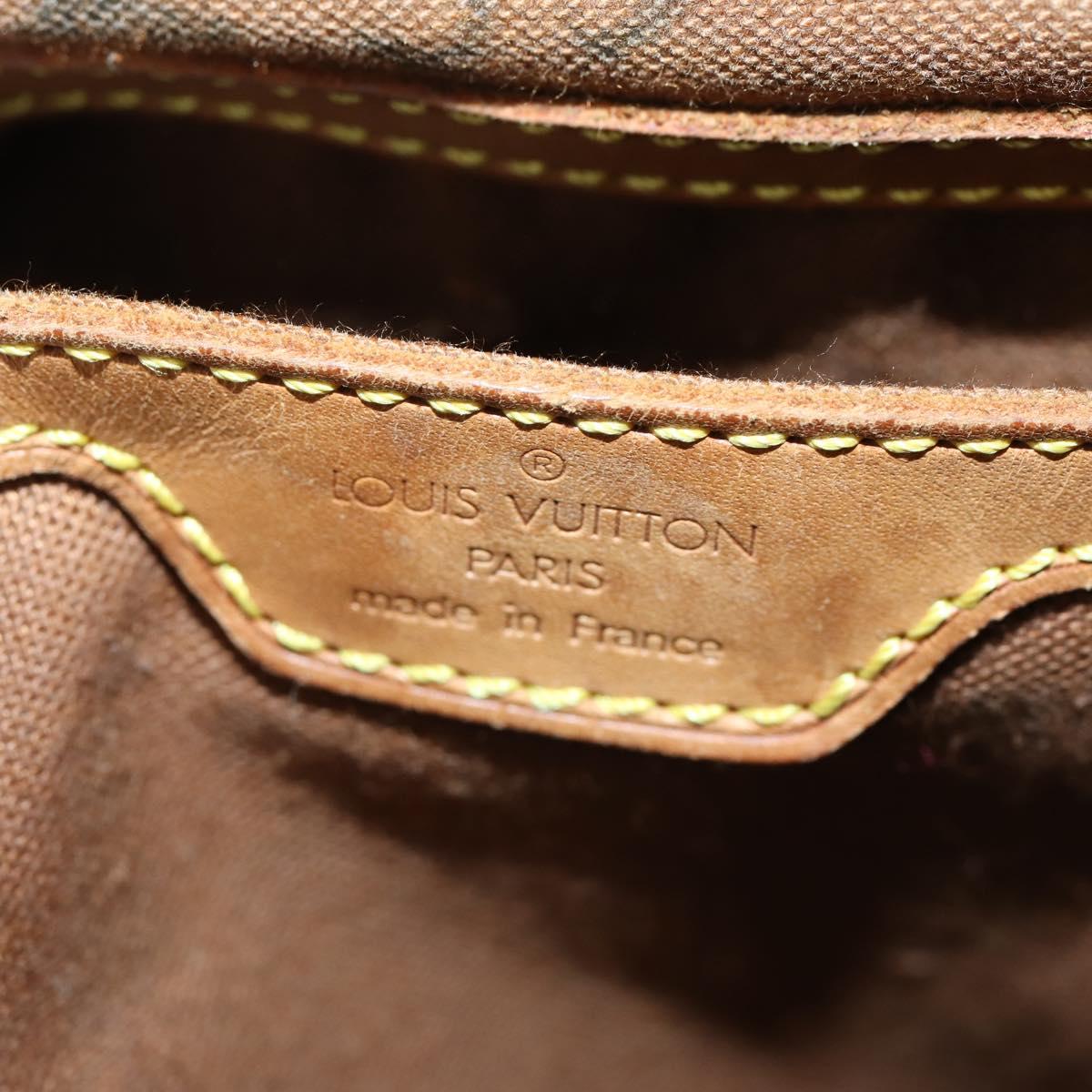 LOUIS VUITTON Monogram Montsouris GM Backpack M51135 LV Auth 153023