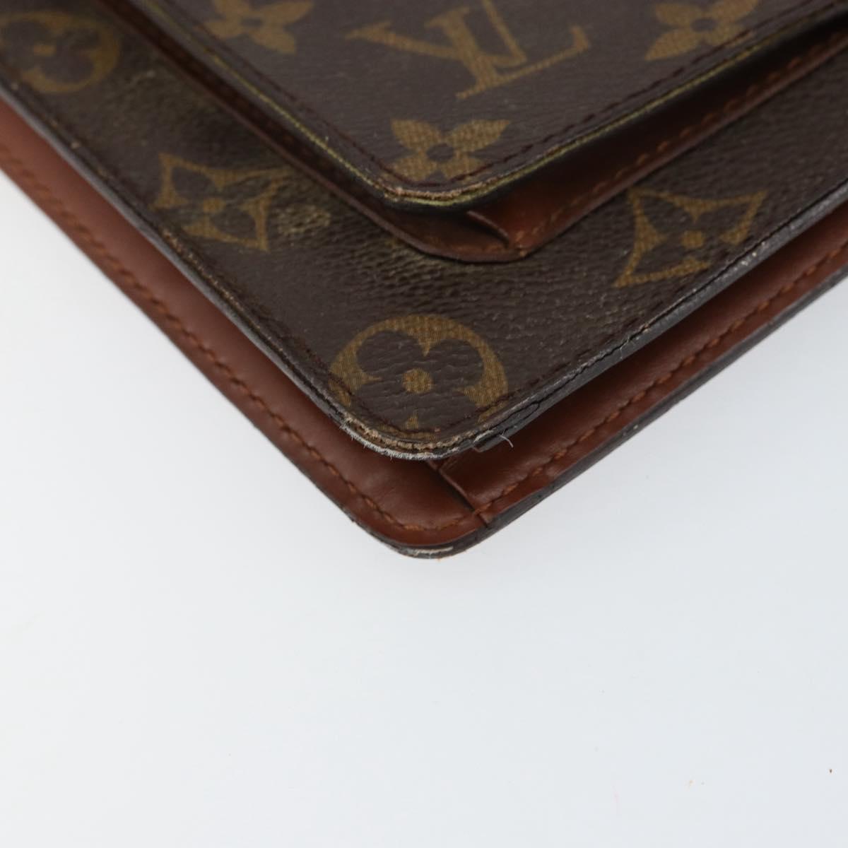 LOUIS VUITTON Monogram Monceau 26 Shoulder Bag M51187 LV Auth 153025