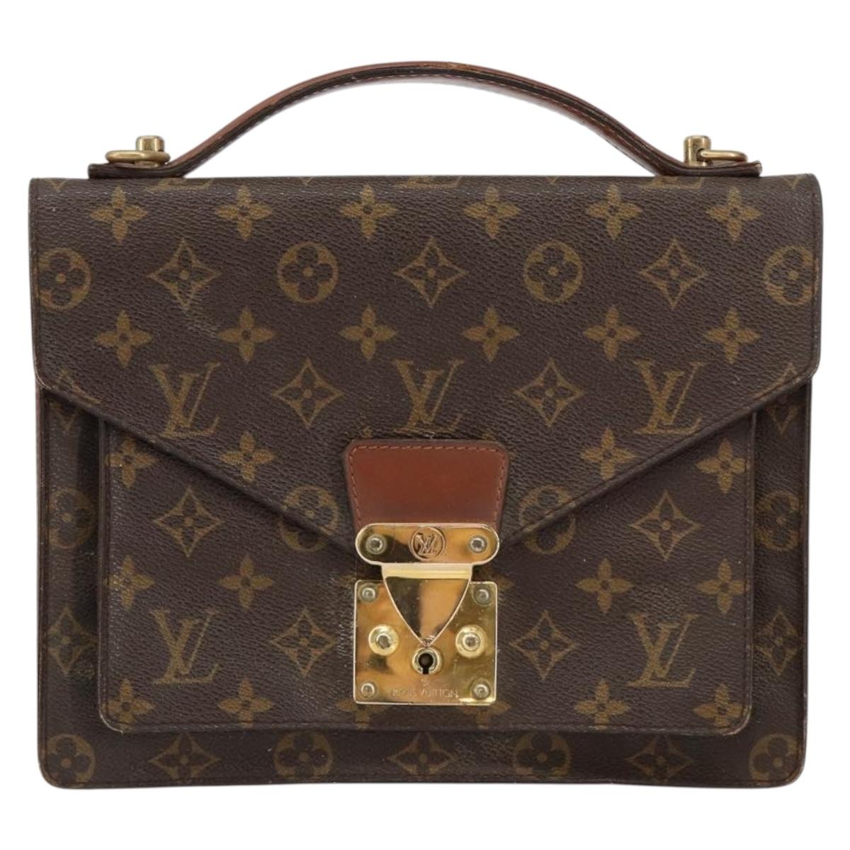 LOUIS VUITTON Monogram Monceau 26 Shoulder Bag M51187 LV Auth 153025